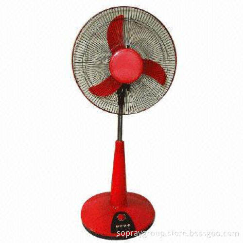 Battery-operated fans of solar, DC or DC/AC fan for various types, indoor and outdoor